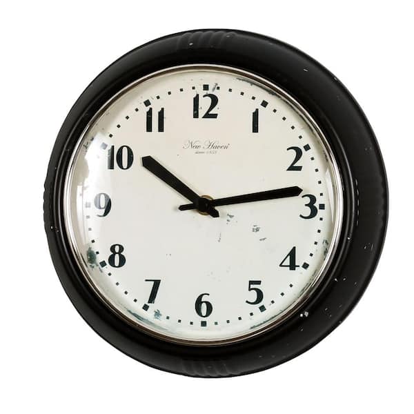 Nextime 9.63 in. Plastic Wall Clock-DISCONTINUED