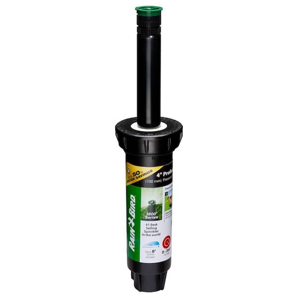 1800 Series 4 in. Pop-Up Professional PRS Sprinkler, 0-360° Pattern, Adjustable up to 8 ft. SAM