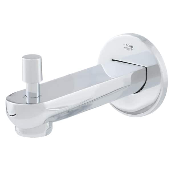GROHE - BauLoop 1-Handle Bathtub and Shower Faucet Combo in StarLight Chrome (Valve Sold Separately)