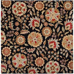 Alstonia Red 6 ft. x 6 ft. Square Indoor Area Rug