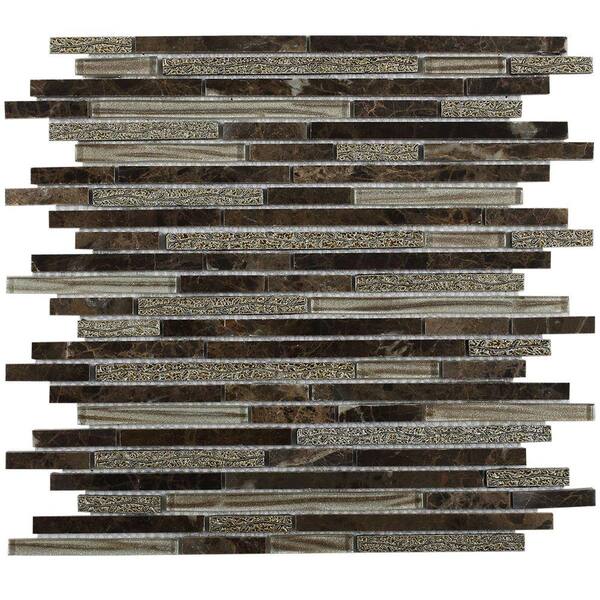 Ivy Hill Tile Paradise Valhalla Glass Wall Tile - 3 in. x 6 in. Tile Sample