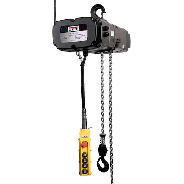 2 Ton ROPE HOIST with 2 HOOKS and Safety CLIPS Dual 4 wheel Pulley Blocks  65 ft.