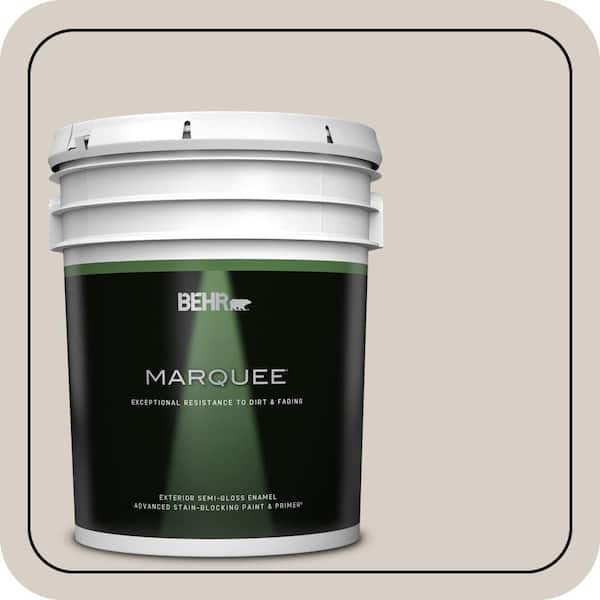BEHR MARQUEE 5 gal. #T14-7 Offbeat Semi-Gloss Enamel Exterior Paint & Primer