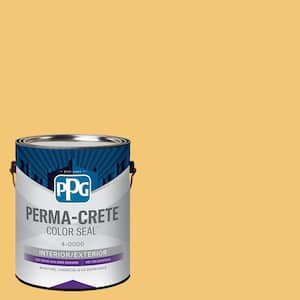 Color Seal 1 gal. PPG1209-4 Yukon Gold Satin Interior/Exterior Concrete Stain