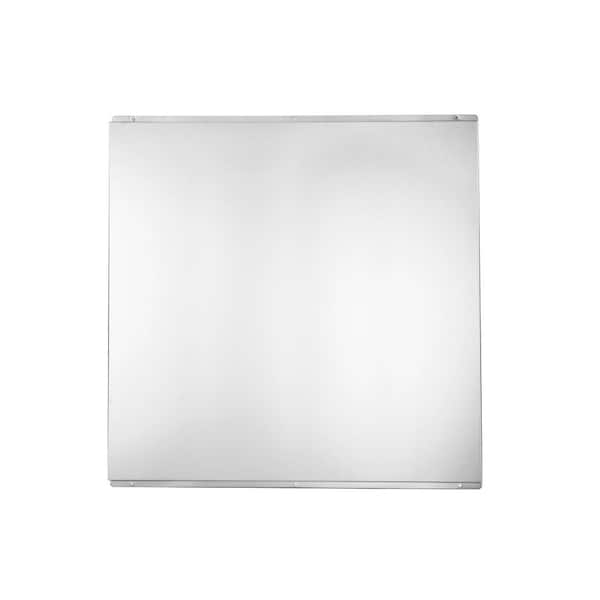 Ancona 29.5 in. x 30.75 in. Stainless Steel Backsplash in Stainless Steel
