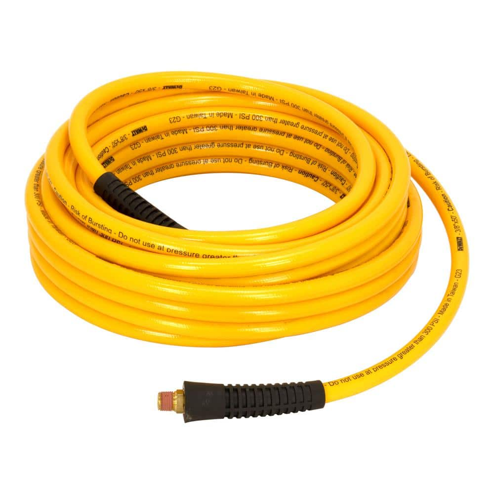 DEWALT 3/8 in. x 50 ft. Braided Polyurethane Hose