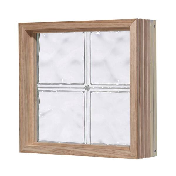 Pittsburgh Corning 48 in. x 64 in. LightWise Decora Pattern Aluminum-Clad Glass Block Window
