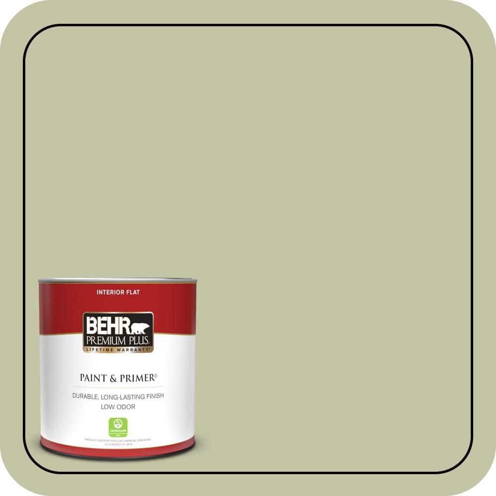 1 qt. #S360-3 Balance Green Flat Low Odor Interior Paint & Primer price history on PriceWatchPro