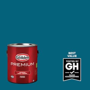 Glidden Premium 1 gal. PPG1151-7 Jamaican Dream Flat Interior