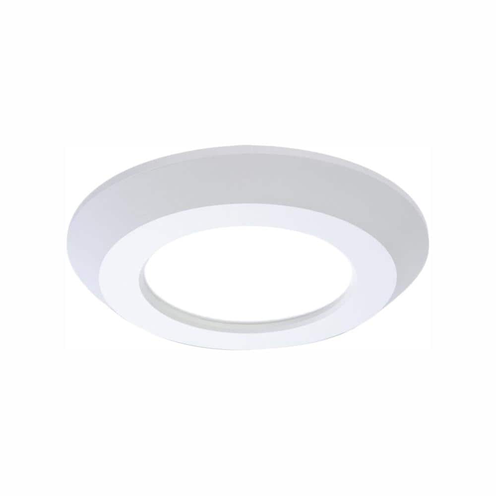 SLD 4 in. White Integrated LED Recessed Retrofit Ceiling Mount Light Fixture with 90 CRI, 4000K Cool White price history on PriceWatchPro