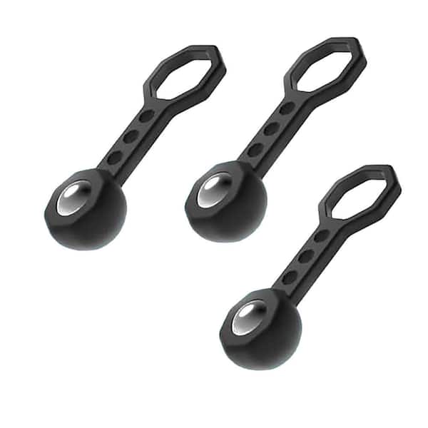 Unbranded Magnetic Stud Finder Tool with 27 lbs. Pull Force for Drywall Ceramic Wood 3-Pack Quick Accurate Metal Detection