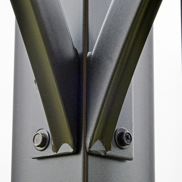 11 ft. x 11 ft. Beige Outdoor Patio Gazebo Canopt with Retracable Roof and Unique Design