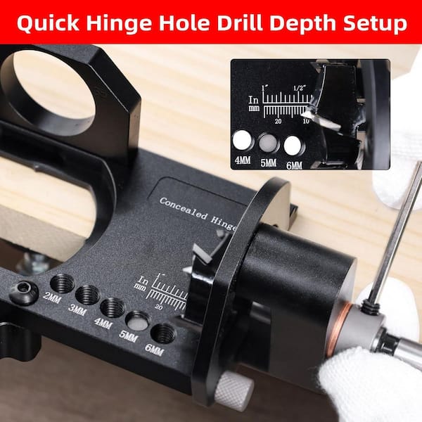 Afoxsos Aluminum Alloy Quick Clamp Dust Vacuum Adapter Concealed