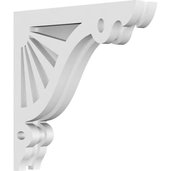 Ekena Millwork Marshall 1.5 in. W x 10 in. H x 10 in. D Signature Urethane Polyurethane Corbel