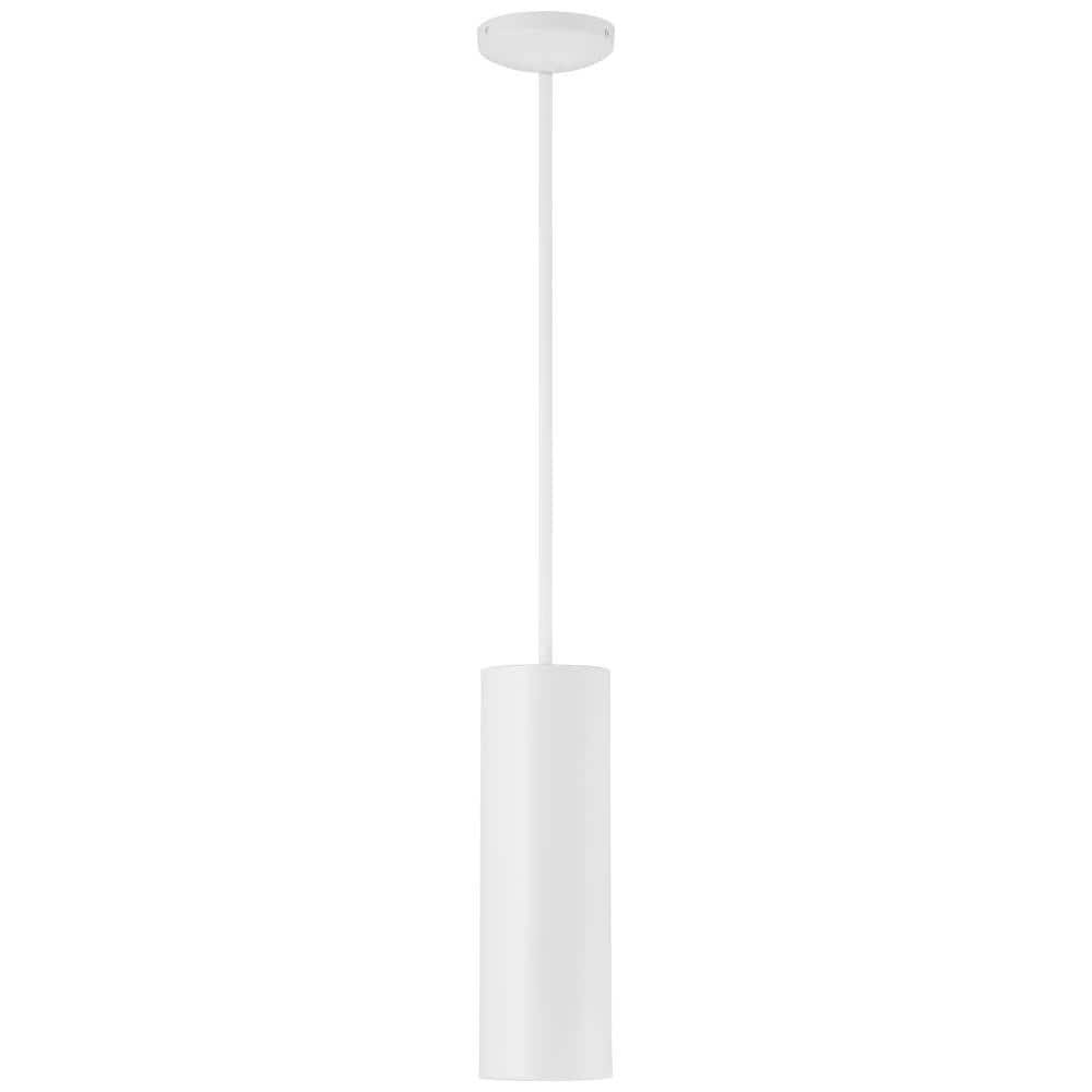 Matte Black Mini Drum LED Pendant Light for Indoor/Outdoor