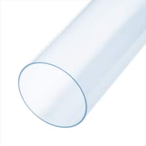 6 in. x 36 in. Long Clear Pipe Rigid Plastic Tubing for Dust Collection