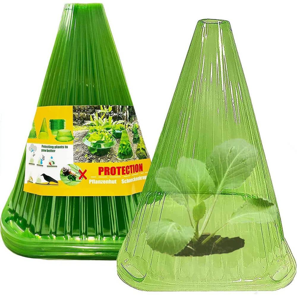 20-Pack Reusable Plant Bell Jars to Protect Against Sun, Frost, Snails and 