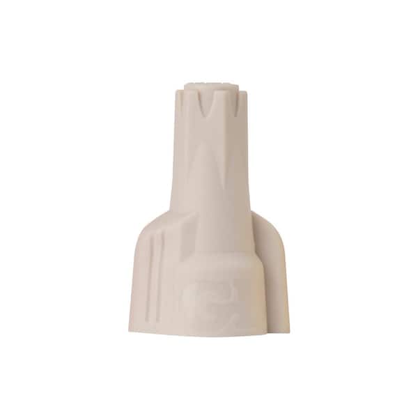 Hex-Lok ULTRA Wire Connector, Tan (50-Pack) Case of 10