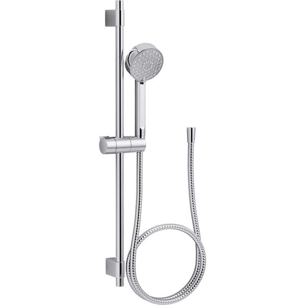 KOHLER Awaken 3-Spray Handshower Kit with Slidebar and Hose in Polished Chrome