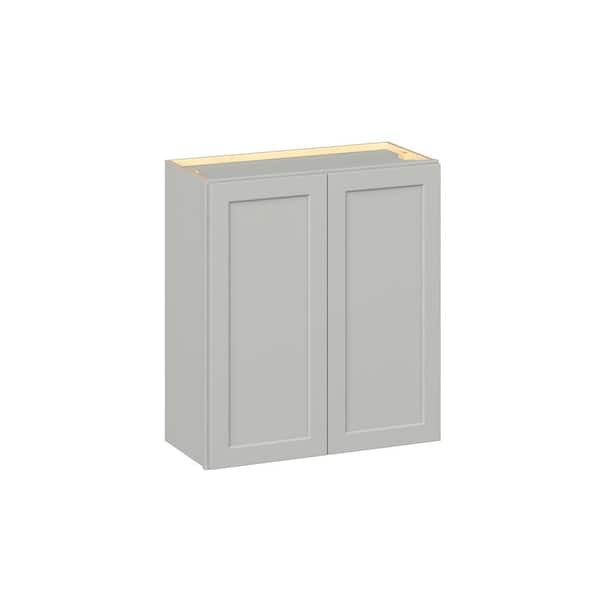 Emerson Whisper Gray Wall 2 Door Ready to Assemble Kitchen Cabinet (27 in. W x 30 in. H x 12 in. D)