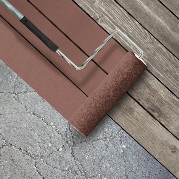 1 gal. #PFC-09 Giant Sequoia Gloss Enamel Interior/Exterior Porch and Patio Floor Paint
