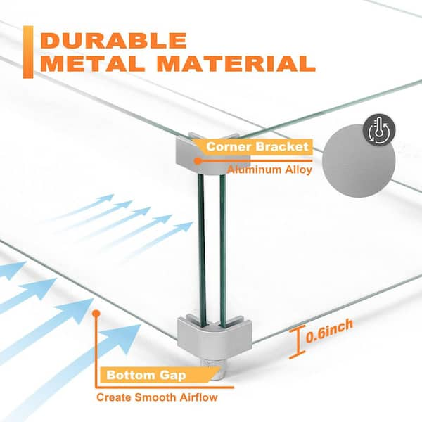 Nuu Garden 42-in W 50000-BTU Tabletop Aluminum Propane Gas Fire Pit Table  in the Gas Fire Pits department at