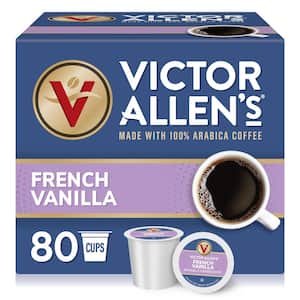 French Vanilla Flavored Medium Roast Single Serve Coffee Pods for Keurig K-Cup Brewers (80-Count)