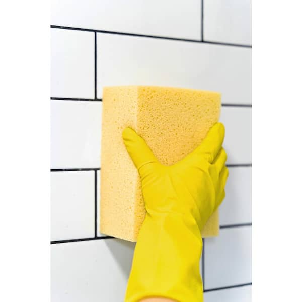 41323EC04 - Spart 9 Color Coded Tile and Grout Brush - Yellow