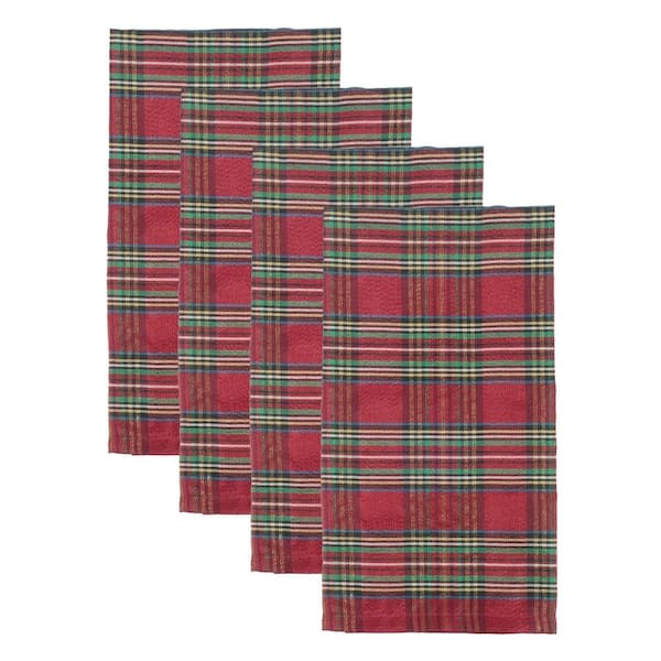 Holiday Nouveau Dazzle Napkins, Set of 4, Multicolor - 19"W x 19"L