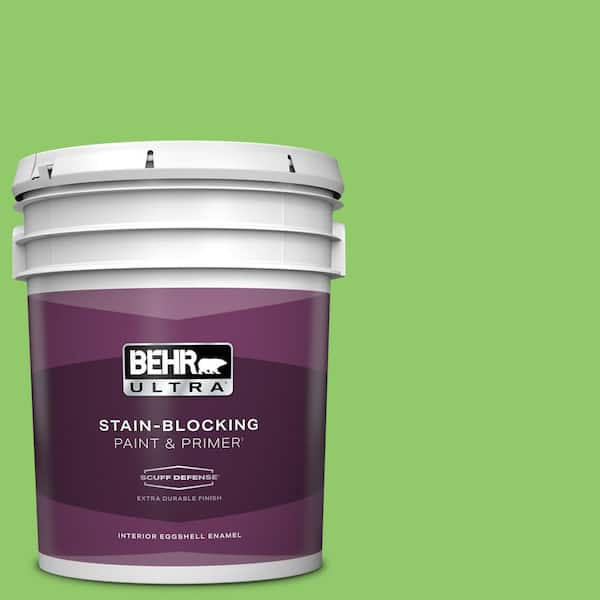 BEHR ULTRA 5 gal. #430B-5 Apple Orchard Extra Durable Eggshell Enamel Interior Paint & Primer