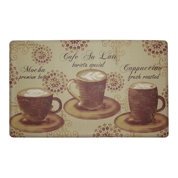 Chef Gear Barista Special 18 in. x 30 in. Comfort Kitchen Mat