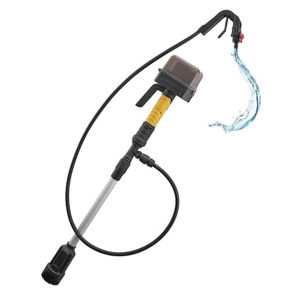 SKYSHALO Cordless Water Transfer Pump, 528GPH, Portable Sump Pump with 3/4in. NPT Garden Hose, Compatible with Dewalt 20V Battery