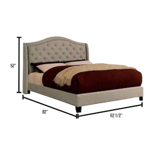 Carly Warm Gray Full Bed