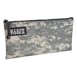 Zipper Bag, Camouflage Cordura Nylon Tool Pouch, 12.5-Inch