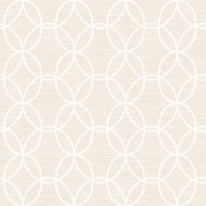 Network Beige Links Paper Strippable Roll (Covers 56.4 sq. ft.)