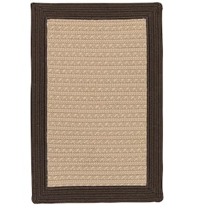 Beverly Brown 2 ft. x 3 ft. Braided Indoor/Outdoor Patio Area Rug