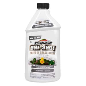 One Shot Weed and Grass Killer 32oz Concentrate Kills the Root