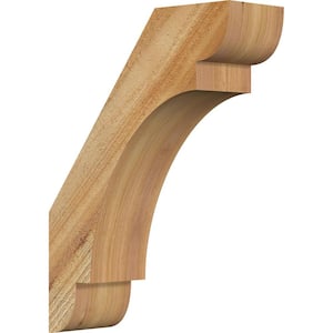 4''W x 12''D x 16''H Olympic Rough Sawn Knee Brace, Western Red Cedar