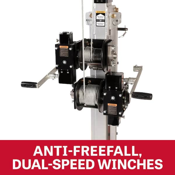 Jet SkyHyker 25' Jobsite 2000lbs Lift JT1-595 - The Home Depot