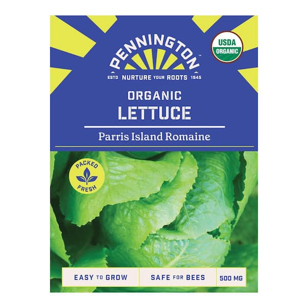 Pennington Organic Lettuce Parris Island Romaine Vegetable Seed