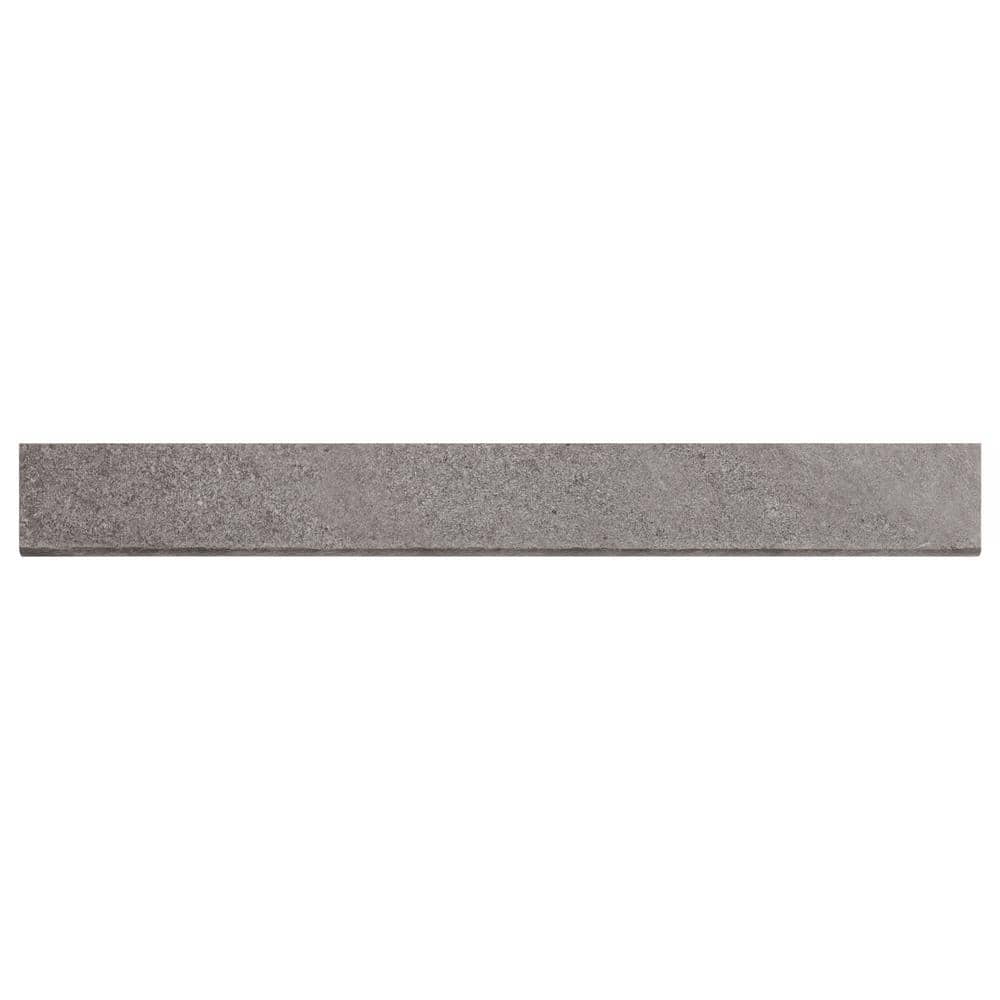 Monolith Slate Gray 3 in. x 24 in. Matte Porcelain Bullnose Trim (0.46 sq. ft./each) price history on PriceWatchPro