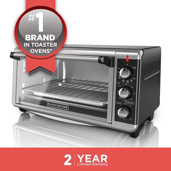 Best Buy: Black+Decker 8-Slice Toaster Oven Silver TO3290XSD
