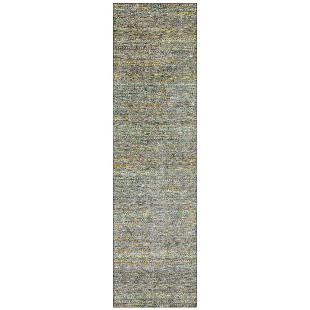 Chantille Machine Washable Indoor/Outdoor Abstract ACN2148 Gray 2 ft. 3 in. x 7 ft. 6 in. Runner Rug price history on PriceWatchPro