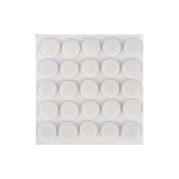Everbilt 3/4 in. Brown Round Medium Duty Self-Adhesive Felt Pads (20-Pack)  46659 - The Home Depot