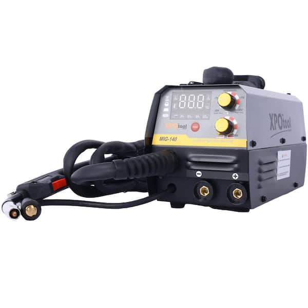 Tidoin 110/220 V DC 140 A Stick ARC Gas Gasless MIG Welding Machine with Solid Wire