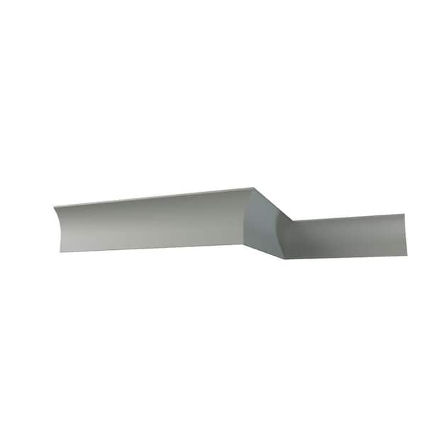 Ekena Millwork Isla 4 in. D x 12.5 in. W x 96 in. L Polyurethane Crown Moulding