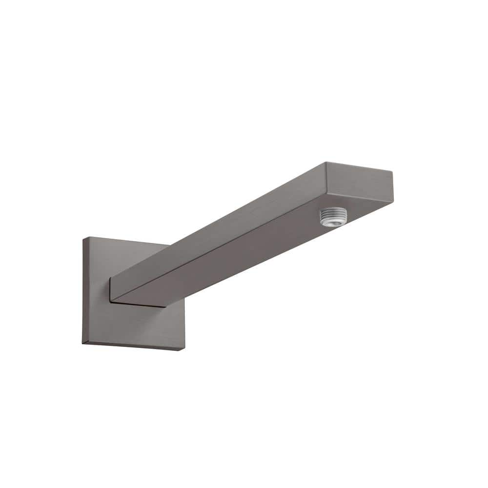 Hansgrohe Raindance E 300 15 in. Shower Arm in Brushed Black Chrome ...