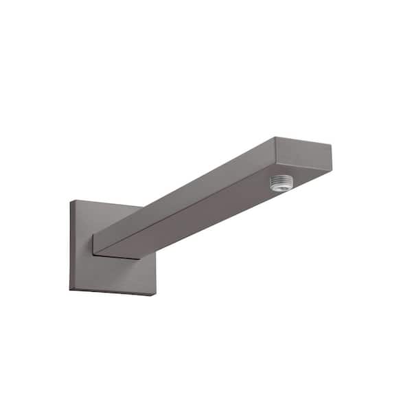 Hansgrohe Raindance E 300 15 in. Shower Arm in Brushed Black Chrome