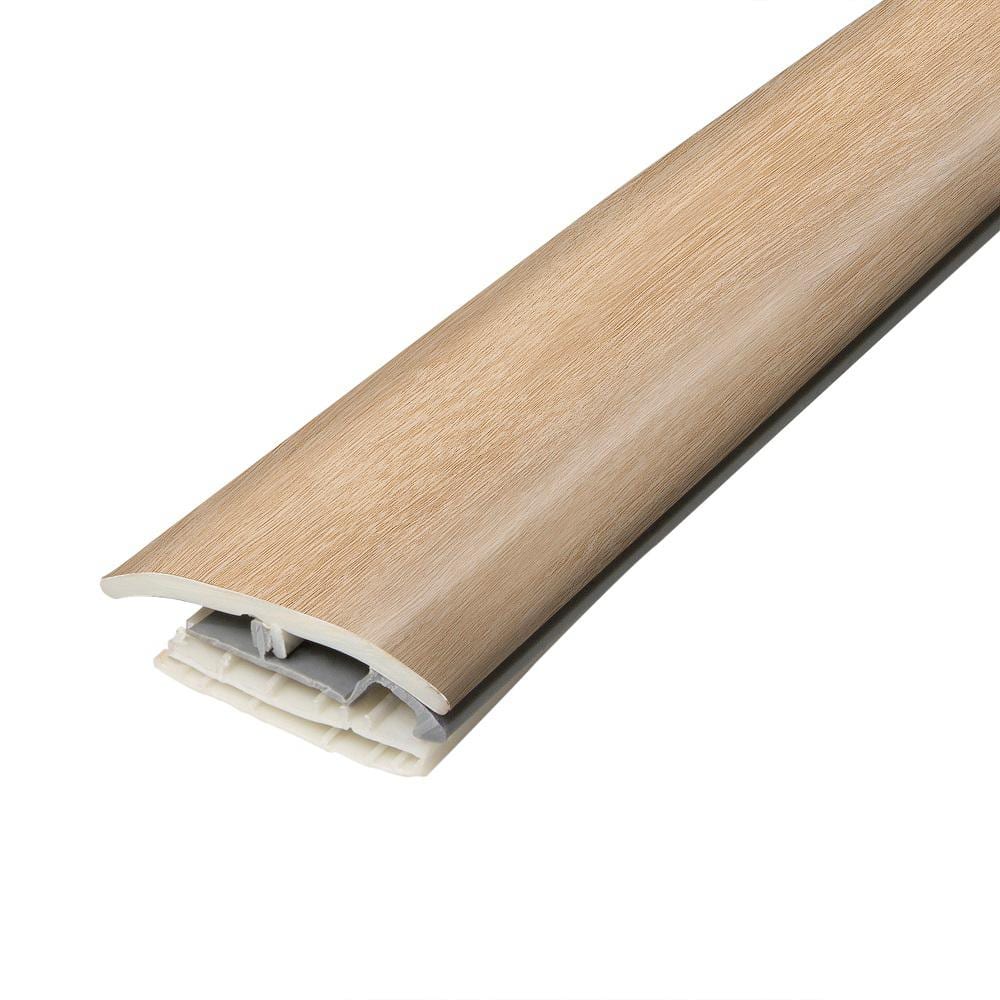 Dusk 0.31 in. T x 2 in. W x 78.7 in. L Vinyl 4 in 1 Molding