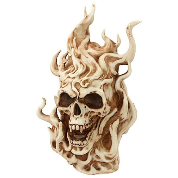 Design Toscano Hell s Flames Vampire Skull Novelty Statue QS13